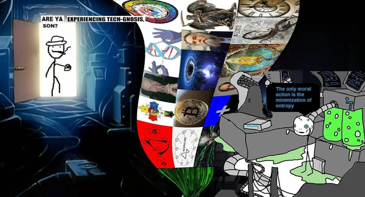 Tech gnosis son meme