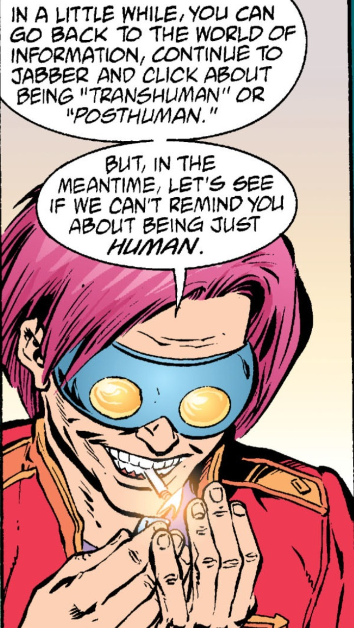 Transmetropolitan panel